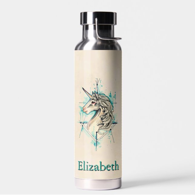 Einhorn Trinkflasche (Links)