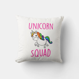 Einhorn-Truppe Süß Lustig Einhorn-Party-Shirt T-Sh Kissen