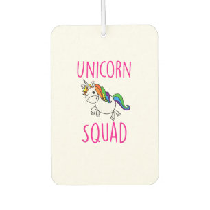 Einhorn-Truppe Süß Lustiges Einhorn-Party-Shirt T- Autolufterfrischer