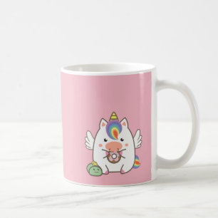Einhorn u. Schaumgummiringe Tasse