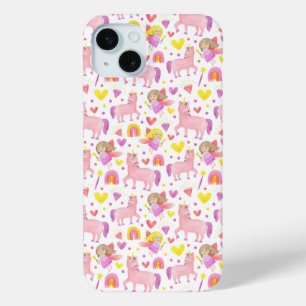 Einhorn und Fairy Gemustert Case-Mate iPhone Hülle