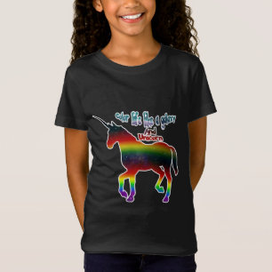 Einhorn- und Farblebensdauer T-Shirt