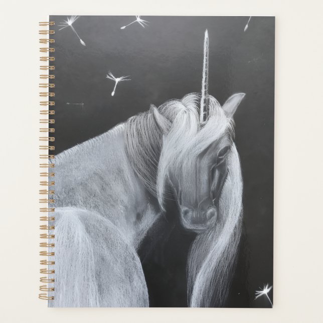 Einhorn und Löwenzahn Planer (Vorderseite)