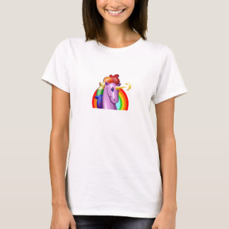 Einhorn und Regenbogen T-Shirt