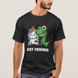 Einhorn- und T-Rex-Shirts, Geschenk der besten Fre T-Shirt