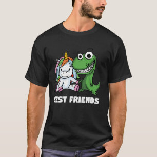 Einhorn- und T-Rex-Shirts, Geschenk der besten Fre T-Shirt