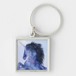 Einhorn-Universum - kosmisch Schlüsselanhänger