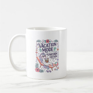 Einhorn Urlaubsmodus Einhorn Edition Süße App Kaffeetasse