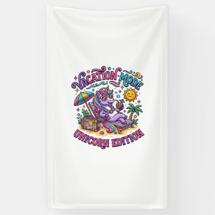 Einhorn Urlaubsmodus Einhorn Edition Werbespot P Banner