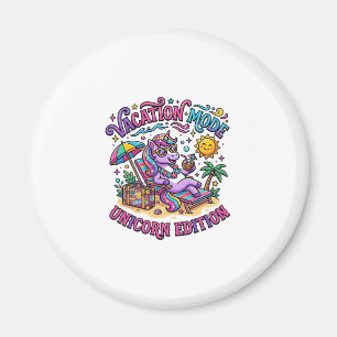 Einhorn Urlaubsmodus Einhorn Edition Werbespot P Magnet