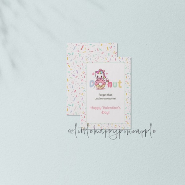 Einhorn-Valentinstag-Karte Einladung (Von Creator hochgeladen)