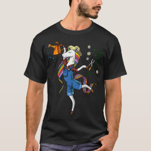 Einhorn-Veganer-Gärtner T-Shirt