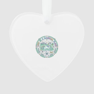 Einhorn verloren an einem magischen Ort Lustiger D Ornament