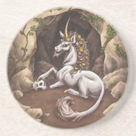 Einhorn von Earth Element Fantasy Art Getränkeuntersetzer