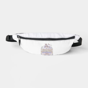 Einhorn Wanderlust Einhorn Geschenkidee Vektor Des Bauchtasche
