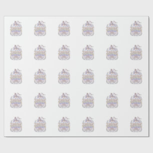 Einhorn Wanderlust Einhorn Geschenkidee Vektor Des Geschenkpapier