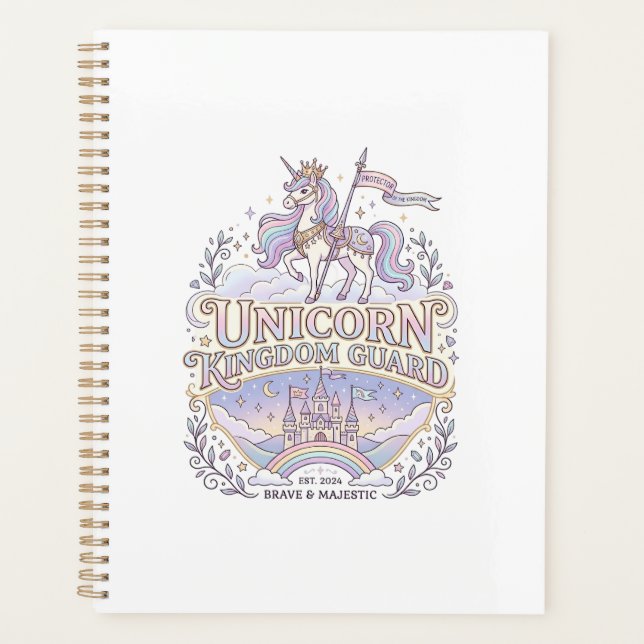 Einhorn Wanderlust Einhorn Geschenkidee Vektor Des Planer (Vorderseite)