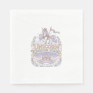 Einhorn Wanderlust Einhorn Geschenkidee Vektor Des Serviette