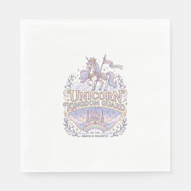 Einhorn Wanderlust Einhorn Geschenkidee Vektor Des Serviette (Vorderseite)