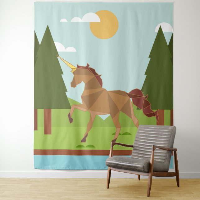Einhorn Wandteppich (Beispiel)