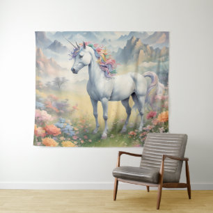 Einhorn Wandteppich