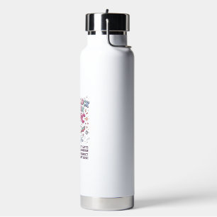Einhorn Wecker Einhorn Panik Fettgedruckte Typogra Trinkflasche
