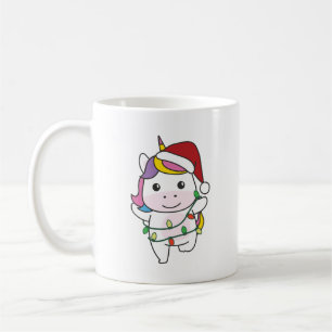 Einhorn Weihnachts Winter Tiere Feiertag Unicorns Kaffeetasse