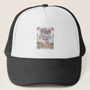 Einhorn Wild West Magie Original Truckerkappe