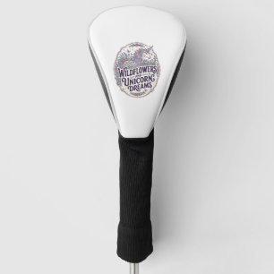 Einhorn-Wildblumen und Einhorn-Träume POD Fertig M Golf Headcover