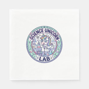 Einhorn Wissenschaft Einhorn Labor POD Fertige App Serviette