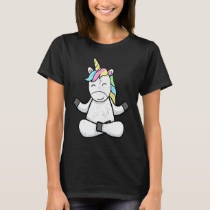 Einhorn Yoga Magische Einhörner Fantasy Meditation T-Shirt