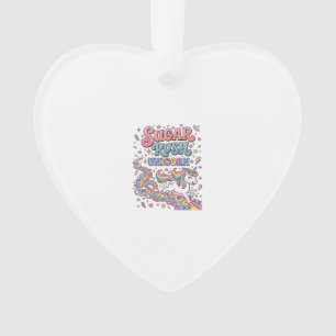 Einhorn Zuckerrausch Einhorn Kawaii Marktplatz Kun Ornament