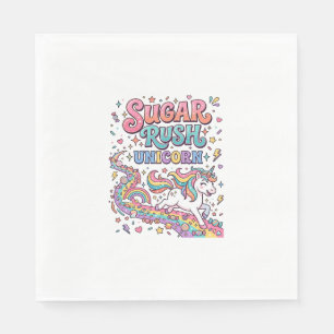 Einhorn Zuckerrausch Einhorn Kawaii Marktplatz Kun Serviette