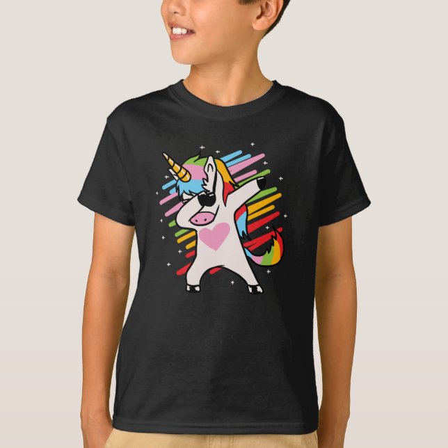 Einhorndachtsgeschenk T-Shirt (Vorderseite)