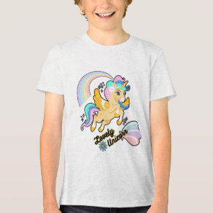 Einhorndesign für Einhornliebhaber Tri-Blend Shirt