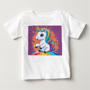 Einhornende Träume und magische Träume Baby T-shirt