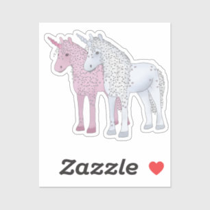 Einhörner Aufkleber