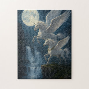 Einhörner im Flug -  Puzzle
