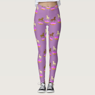 Einhörner Kunst Süße Donuts Leggings