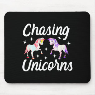 Einhörner Magisch jagen Mousepad