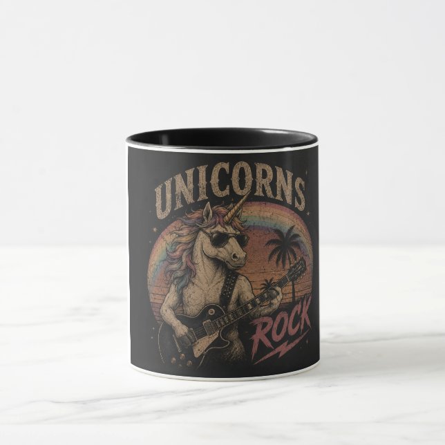 EINHÖRNER ROCKEN TASSE (Zentrum)