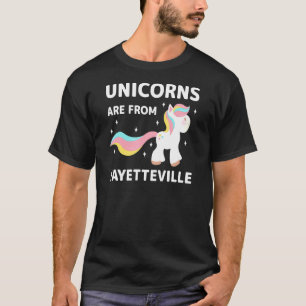 Einhörner sind aus Fayetteville North Carolina Res T-Shirt