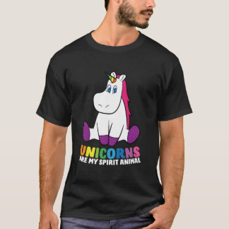 Einhörner sind meine spirituellen Tiere Einhörner T-Shirt