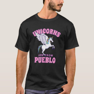 Einhörner sind von Pueblo Colorado Friends Co Budd T-Shirt