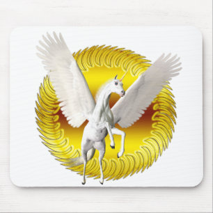 Einhornfliegen Mousepad