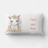 Einhorngeschenk für Girls Aquarell