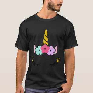 Einhorngesicht T-Shirt