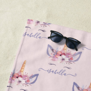 Einhornhandtuch Strandtuch