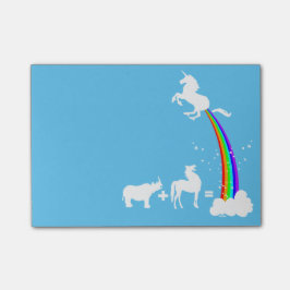 Einhornherkunft Post-it Klebezettel