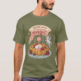 Einhorniges Frühstück Abenteuer: Sirup Wasserfälle T-Shirt